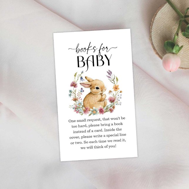 Tarjeta De Recepción Libros de Baby Shower para bebés (Subido por el creador)