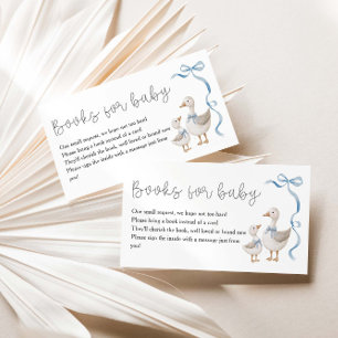 Tarjeta De Recepción Libros De Baby Shower Para Bebés
