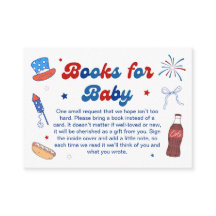 Libros de Baby Shower Rojo, Blanco y Debido al Beb