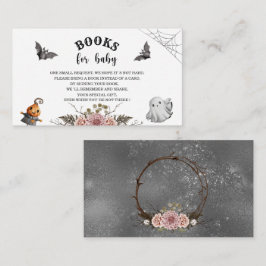 Tarjeta De Recepción Libros de baño para bebés de Halloween para tarjet