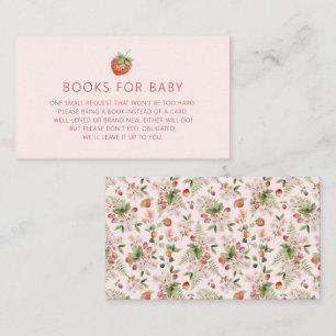 Tarjeta De Recepción Libros de Berry para bebé