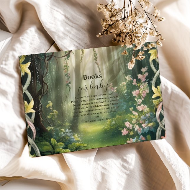 Tarjeta De Recepción Libros de bosque de bosques de bosque para bebé (Subido por el creador)