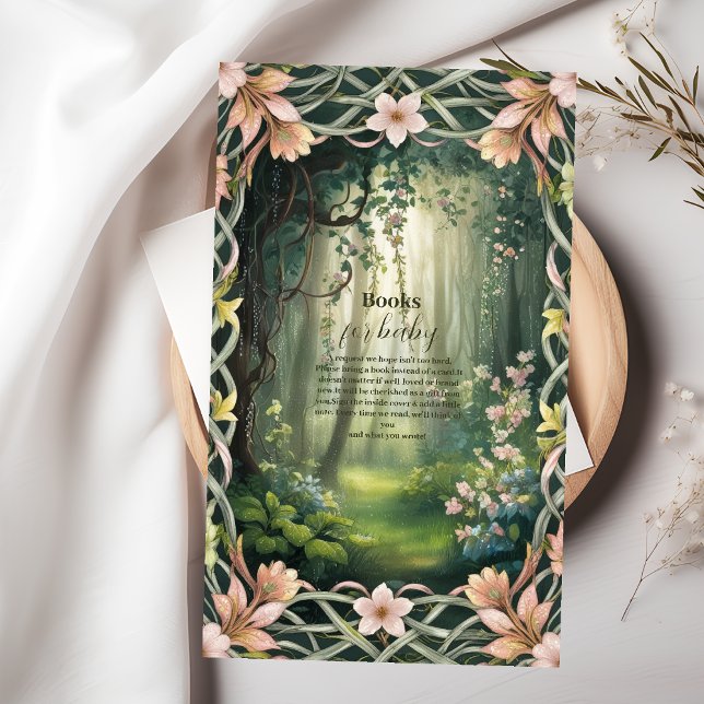 Tarjeta De Recepción Libros de bosque de bosques de bosque para bebé (Subido por el creador)