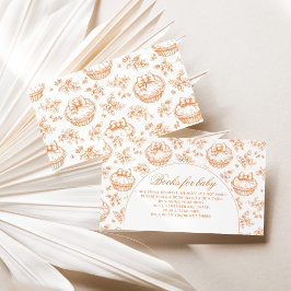 Tarjeta De Recepción Libros de caca de cutie para bebé