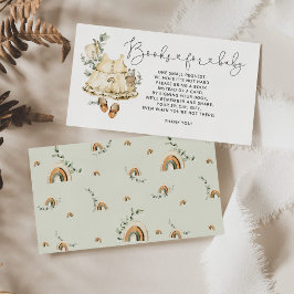 Tarjeta De Recepción Libros de chica de ropa para bebés en viveros de B