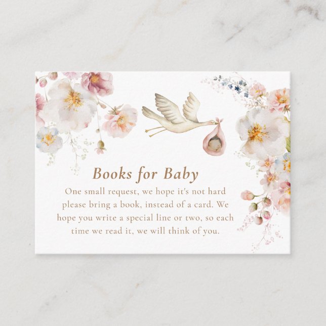 Tarjeta De Recepción Libros de Chicas de los Jardín de las Flores Silve (Anverso)