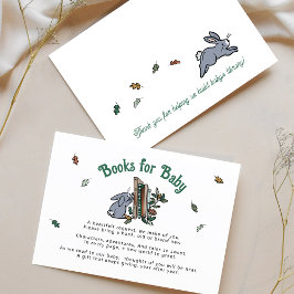 Tarjeta De Recepción Libros de Conejos de Woodland a petición de libro 