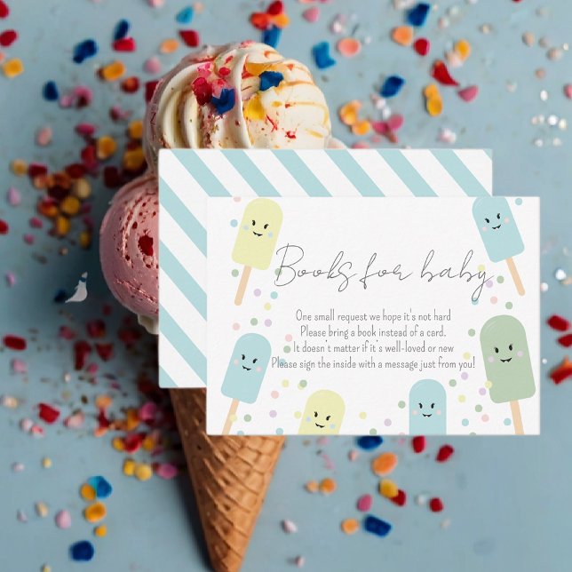 Tarjeta De Recepción Libros De Confetti De Helado De Cebolla De Hielo P (Subido por el creador)