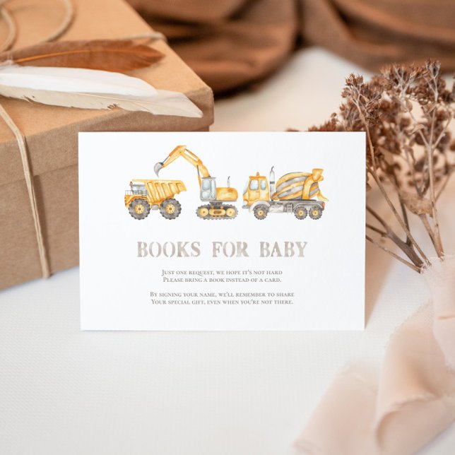 Tarjeta De Recepción Libros de construcción para bebé (Subido por el creador)