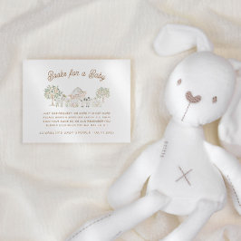 Tarjeta De Recepción Libros de corbata para bebés en casa