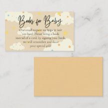 Libros de crema de lunas y estrellas para bebé