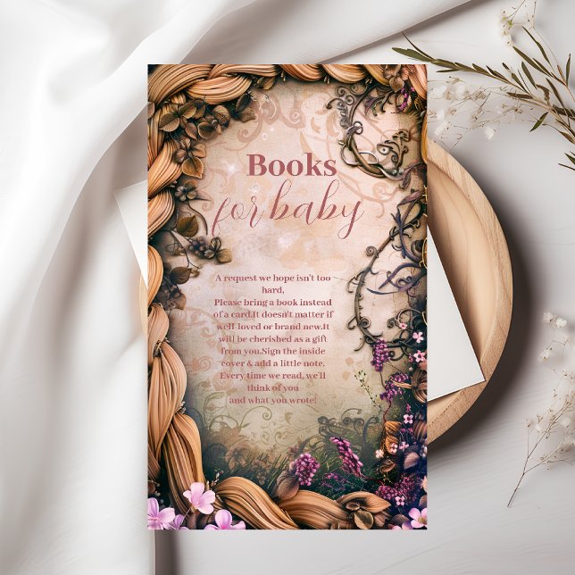 Tarjeta De Recepción Libros de cuento de hadas de la pequeña princesa p (Subido por el creador)