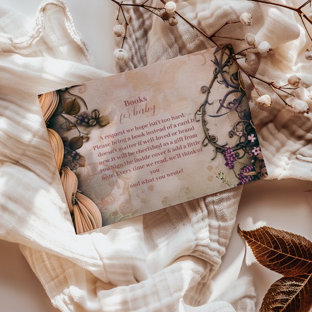 Tarjeta De Recepción Libros de cuento de hadas para la pequeña princesa (Subido por el creador)