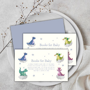 Tarjeta De Recepción Libros de Dragón Mágico Boho del Cielo para Fiesta