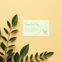 Libros de ducha de bebé niña con diseño floral de 