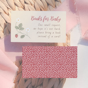 Tarjeta De Recepción Libros de fiesta de nidificación de pájaros y baya