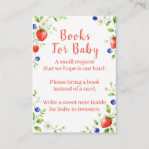 Libros de Fresa Dulce y Arándano para Bebé