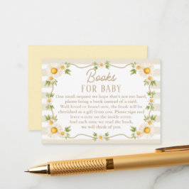 Tarjeta De Recepción Libros de gallina para bebés