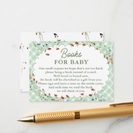 Tarjeta De Recepción Libros de gallina para bebés