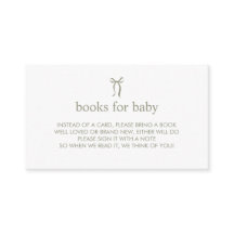Libros de Gingham Verde Salvia Minimalista para Be