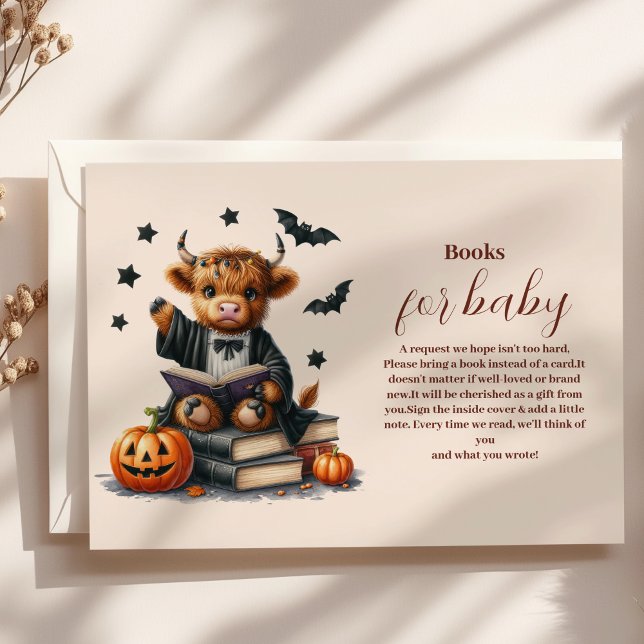 Tarjeta De Recepción Libros de Halloween para niños (Subido por el creador)