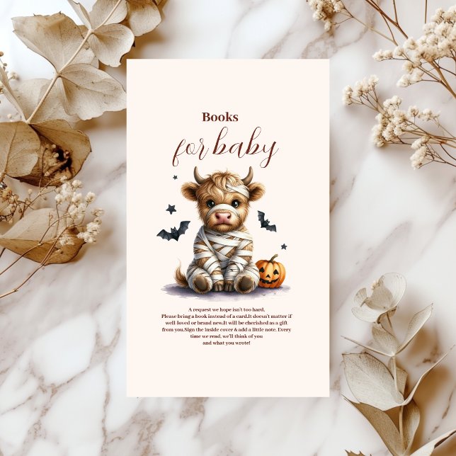 Tarjeta De Recepción Libros de Halloween para niños (Subido por el creador)