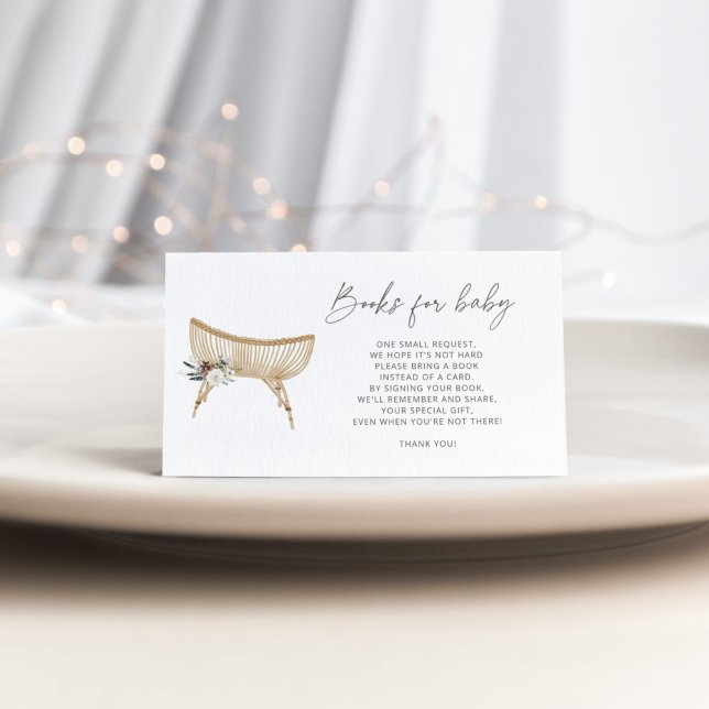 Tarjeta De Recepción Libros de invierno para bebé (Subido por el creador)