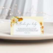 Libros de limón para boleto de bebé. Libros de cít