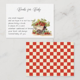 Tarjeta De Recepción Libros de mercado para bebés de granjeros de cosec