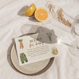 Tarjeta De Recepción Libros de mercado para bebés de granjeros de cosec