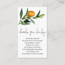 Libros de naranja cítrico neutrales para bebé