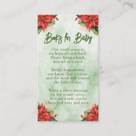 Tarjeta De Recepción Libros de Navidades neutrales de género para Baby 