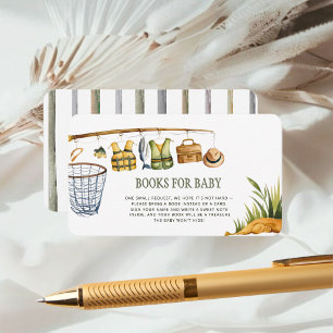 Tarjeta De Recepción Libros de pesca de Reel Rodado y Emocionado para e