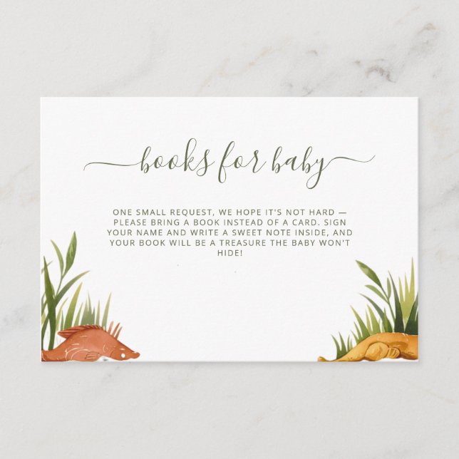 Tarjeta De Recepción Libros de pesca para bebés, entusiasmados por Reel (Anverso)