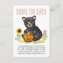 Tarjeta De Recepción Libros de picnic para bebes