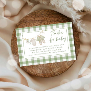 Tarjeta De Recepción Libros de regalo para baby shower comprados localm