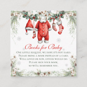 Tarjeta De Recepción Libros de regalo para bebé Merry Little Baby