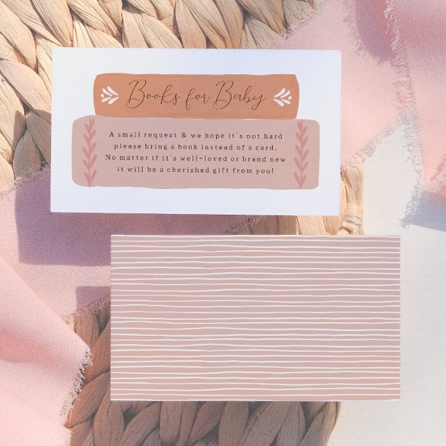 Tarjeta De Recepción Libros de regalo para bebé para ducha de bebé hist (Subido por el creador)