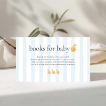 Libros de Shower de Bebé de Limón Adorables para B