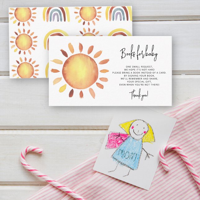 Tarjeta De Recepción Libros de sol para bebé (Subido por el creador)