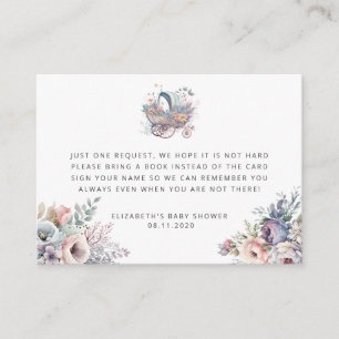 Tarjeta De Recepción Libros de "Stroller" para bebés para bebés