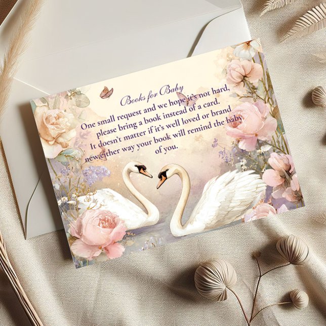 Tarjeta De Recepción Libros de Swan Lake Garden para bebé (Subido por el creador)