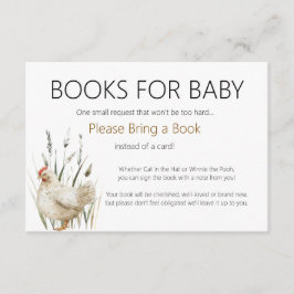 Tarjeta De Recepción Libros de tractores de animales de granja para tar