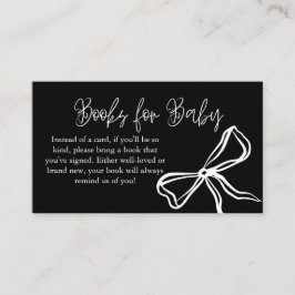 Tarjeta De Recepción Libros de vacas rojas y blancas para bebé