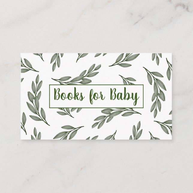 Tarjeta De Recepción Libros de vegetación de vacas de Highland para beb (Reverso)