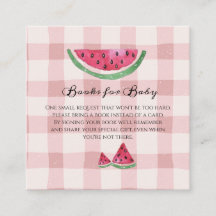 Libros de verano de sandía para bebé niña dulce  