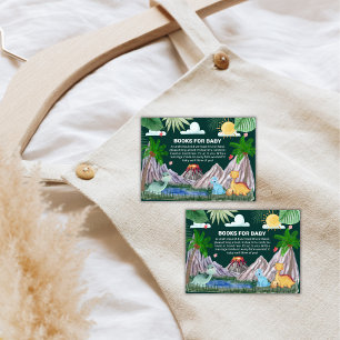 Tarjeta De Recepción Libros de Volcán Verde de Pino Salvaje para Baby S