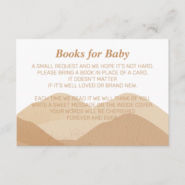 Tarjeta De Recepción Libros del Suroeste del Desierto de Cactus Arizona (Anverso)