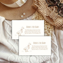 Libros Elegantes Boho Silly Goose Para Baby Shower