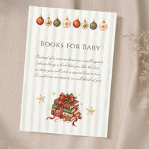 Libros Elegantes de Navidad Vintage para Baby Show